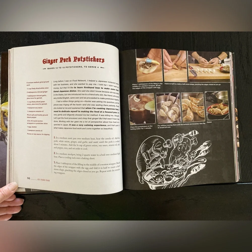 Guy Fieri cookbook- Cookin’it, Livin’it, Lovin’ it